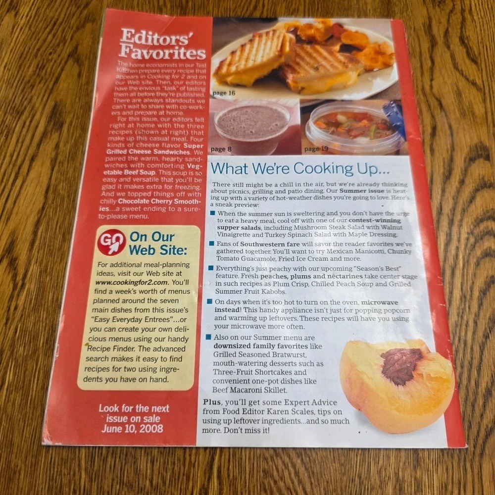 Taste of Home Magazine Lot of 4 Slow Cooker Cooking for 2 Timesaver 2006-2021